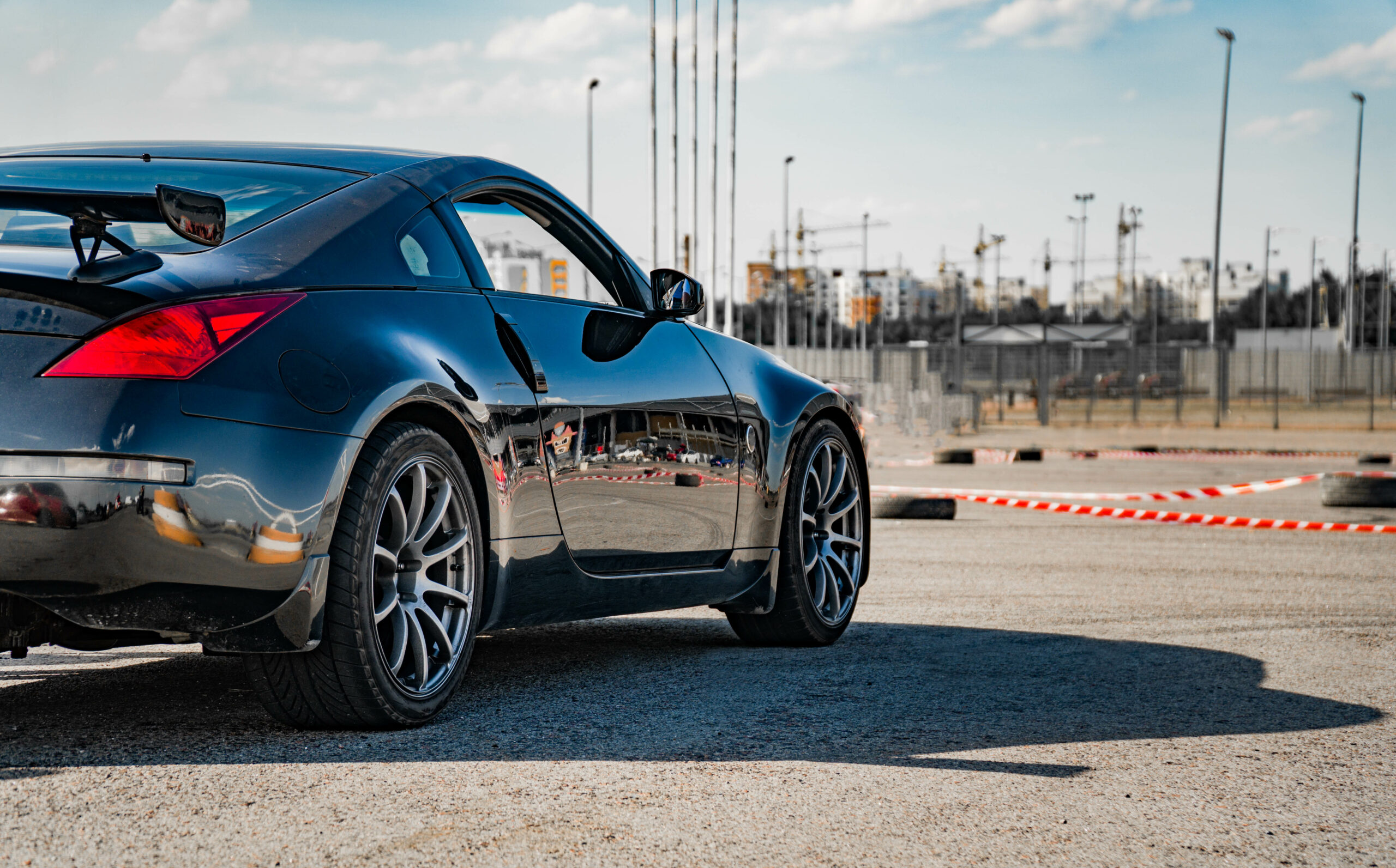 Porsche Exterior Detail in Parking Lot